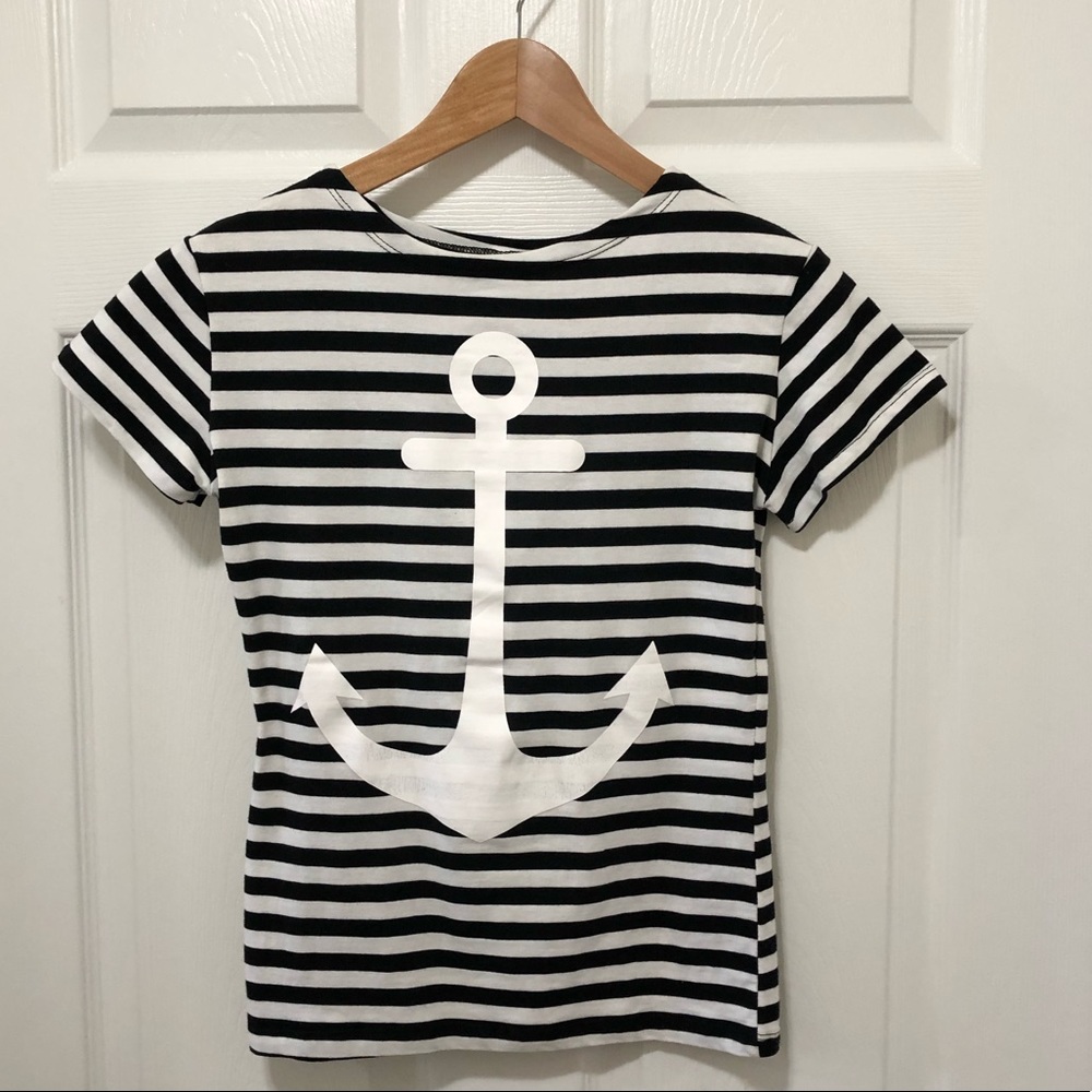 Stripped Anchor Shirt